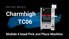TC06 μοντέλο παγκόσμιο 6 κεφαλή pick και τοποθέτηση πλάτος μηχανή 89cm στενό desgin