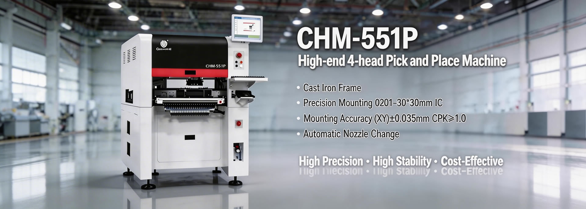 Ποιότητα Επιλογή SMT και μηχανή θέσεων Εργοστάσιο