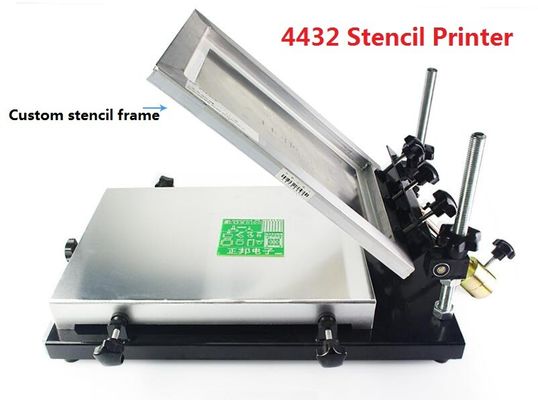 4432 320*440mm χειρωνακτικός εκτυπωτής διάτρητων, γραμμή παραγωγής εκτυπωτών SMT κολλών ύλης συγκολλήσεως