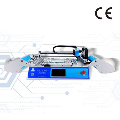 CHMT48VB Μηχάνημα Επιλογής και Τοποθέτησης SMT Πάγκου Εργασίας 58 τροφοδότες 2 Κάμερες Όρασης