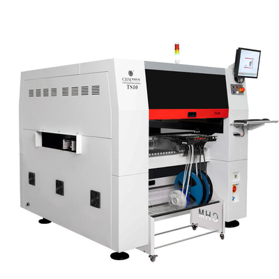 Πλήρως αυτόματη 10 κεφαλές SMT SMD Pick And Place Machine 01005 PCBA κατασκευαστική μηχανή
