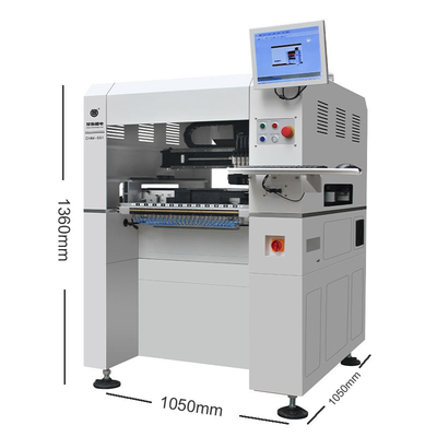 Μικρή και μεσαία γραμμή SMT με εκτυπωτή 3250 Stecnil CHM-551 SMT Pick and Place Machine 830 Reflow Oven