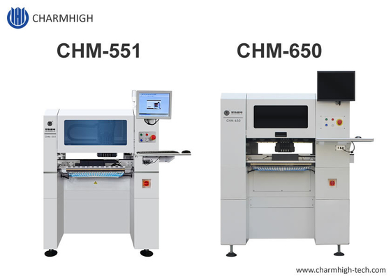 Charmhigh High Precision 4 Heads SMT Pick and Place Machine Αυτοκίνητη αλλαγή ακροφύλλου CPKCPK≥1.0