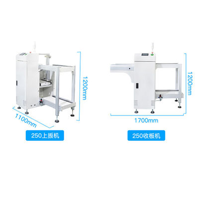 Πλήρως αυτόματο φορτιστή PCB παραγωγής SMT με σύστημα ελέγχου PLC και συμβατότητα διεπαφής SMEMA