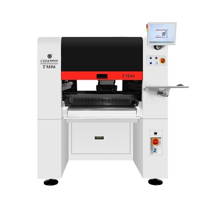 6 κεφαλές SMT Pick and Place Machine TM06 PCB μεταγωγός 60 τροφοδοσίες