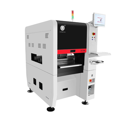 Νέο στενό σχεδιασμό υψηλής ακρίβειας TC06 SMT pick and place machine 6 heads support 01005