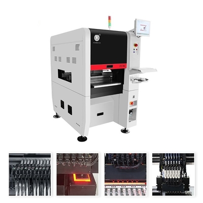 Νέο στενό σχεδιασμό υψηλής ακρίβειας TC06 SMT pick and place machine 6 heads support 01005