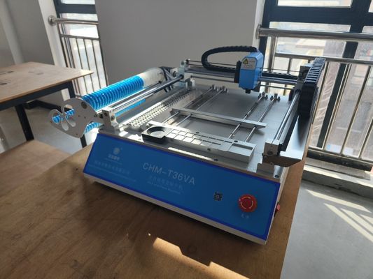 Επιλογή CHMT36VA SMD και μηχανή θέσεων, τροφοδότης δόνησης εξοπλισμού τοποθέτησης Smt επιτραπέζιων κορυφών