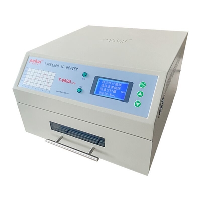 Μίνι φούρνος 300*320mm 1500w T962A επανακυκλοφορίας με τον υπέρυθρο σταθμό συγκόλλησης θερμαστρών ολοκληρωμένου κυκλώματος εξάτμισης
