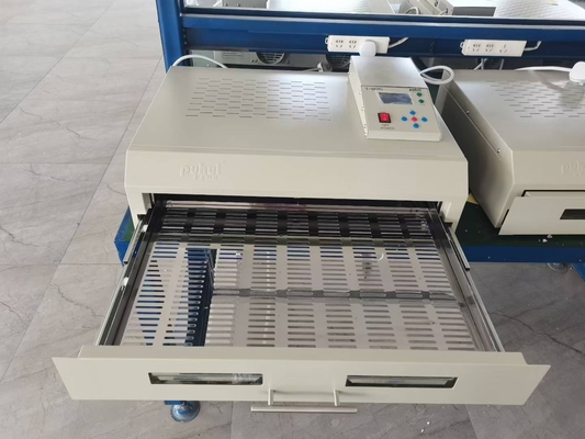 Μεγάλη περιοχή συγκόλλησης T962C SMT Φούρνος επαναροής υπέρυθρης ακτινοβολίας IC Θερμαντήρας 2500w, LED Μηχανή συγκόλλησης επαναροής