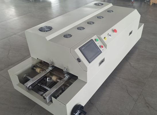 Φούρνος επαναροής αλυσίδας πάγκου T981 χωρίς μόλυβδο 8 ζωνών BGA συγκόλλησης διπλής όψης PCB