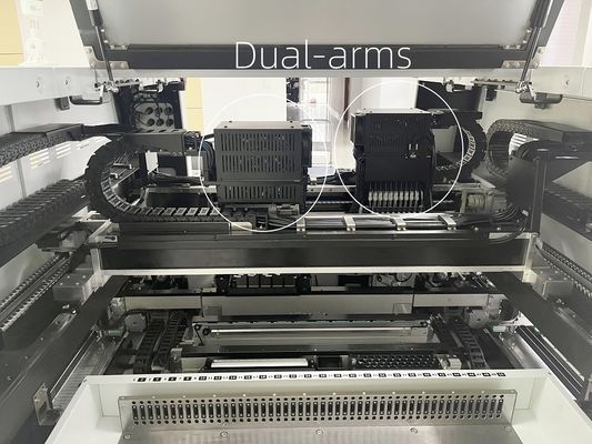 TS20 20 κεφαλής SMT Pick and Place Machine Δύο τροχιά υψηλής ταχύτητας