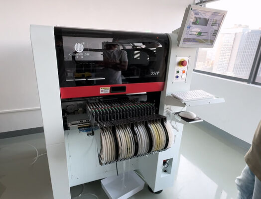 Σιδηρουργική δομή 4-κεφαλής CHM-551P SMD Pick and Place Machine