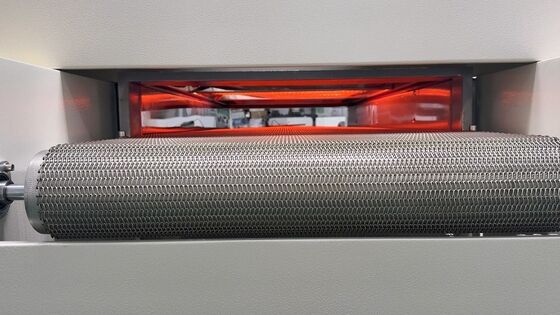 Βιομηχανικός Φούρνος Στεγνώματος με Υπέρυθρες Ακτίνες με 6 Ζώνες Θέρμανσης, Μέγιστη Θερμοκρασία 280°C και Έλεγχο PID για Στέγνωμα Βαφής και Κόλλας