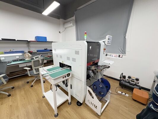 6 κεφάλαια TC06 Ημιαυτόματη γραμμή παραγωγής SMT για συναρμολόγηση PCB και κατασκευή PCBA