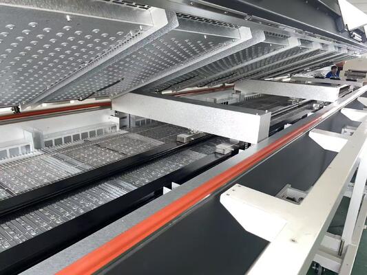 8800 Μεγάλος φούρνος επαναρρόφησης πλήρης αυτόματος σιδηροτροχιάς PC έλεγχο Χωρίς μόλυβδο 3180x500mm