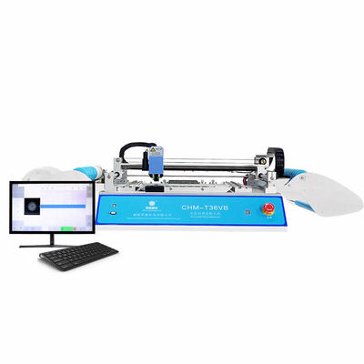 CHMT36VB χειρωνακτική επιλογών και θέσεων συνέλευση 58 τροφοδοτών SMT ρομπότ διπλή δευτερεύουσα