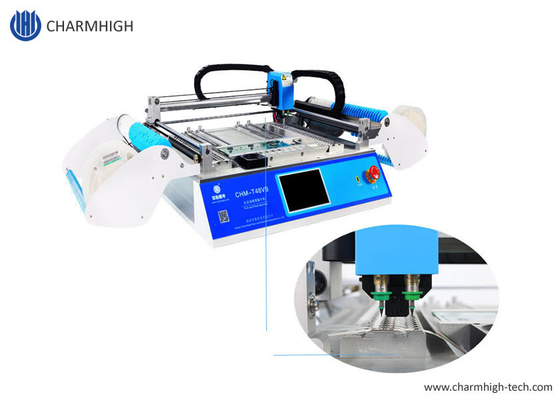 2 κεφάλια 58 επιλογή τροφοδοτών CHMT48VB Benchtop SMD και ρομπότ θέσεων όλοι σε ένα τσιπ Mounter