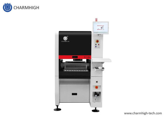 Νέο στενό σχεδιασμό υψηλής ακρίβειας TC06 SMT pick and place machine 6 heads support 01005