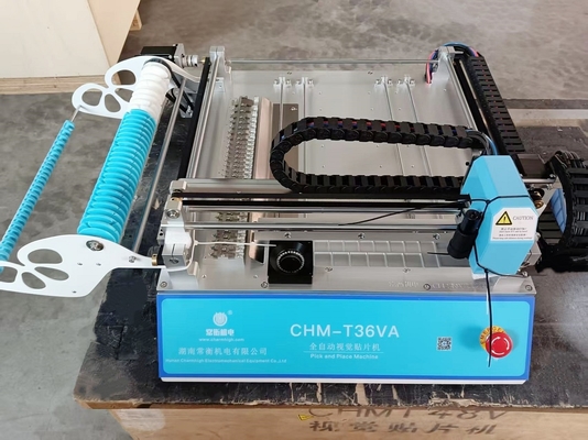 CHMT36VA SMT μηχανή επιλογής και τοποθέτησης 2 κεφαλές 29 τροφοδοσίες