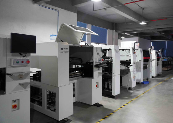 Πλήρες αυτόματο PCB που κατασκευάζει τη μηχανή chm-861 τη συνέλευση PCB 8 κεφάλια 100 τροφοδότες