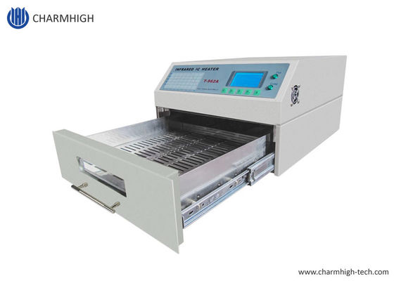 Μίνι φούρνος 300*320mm 1500w T962A επανακυκλοφορίας με τον υπέρυθρο σταθμό συγκόλλησης θερμαστρών ολοκληρωμένου κυκλώματος εξάτμισης